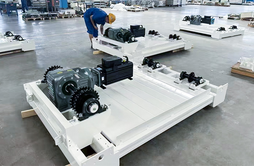 حالة تطبيق معدات نقل الحركة